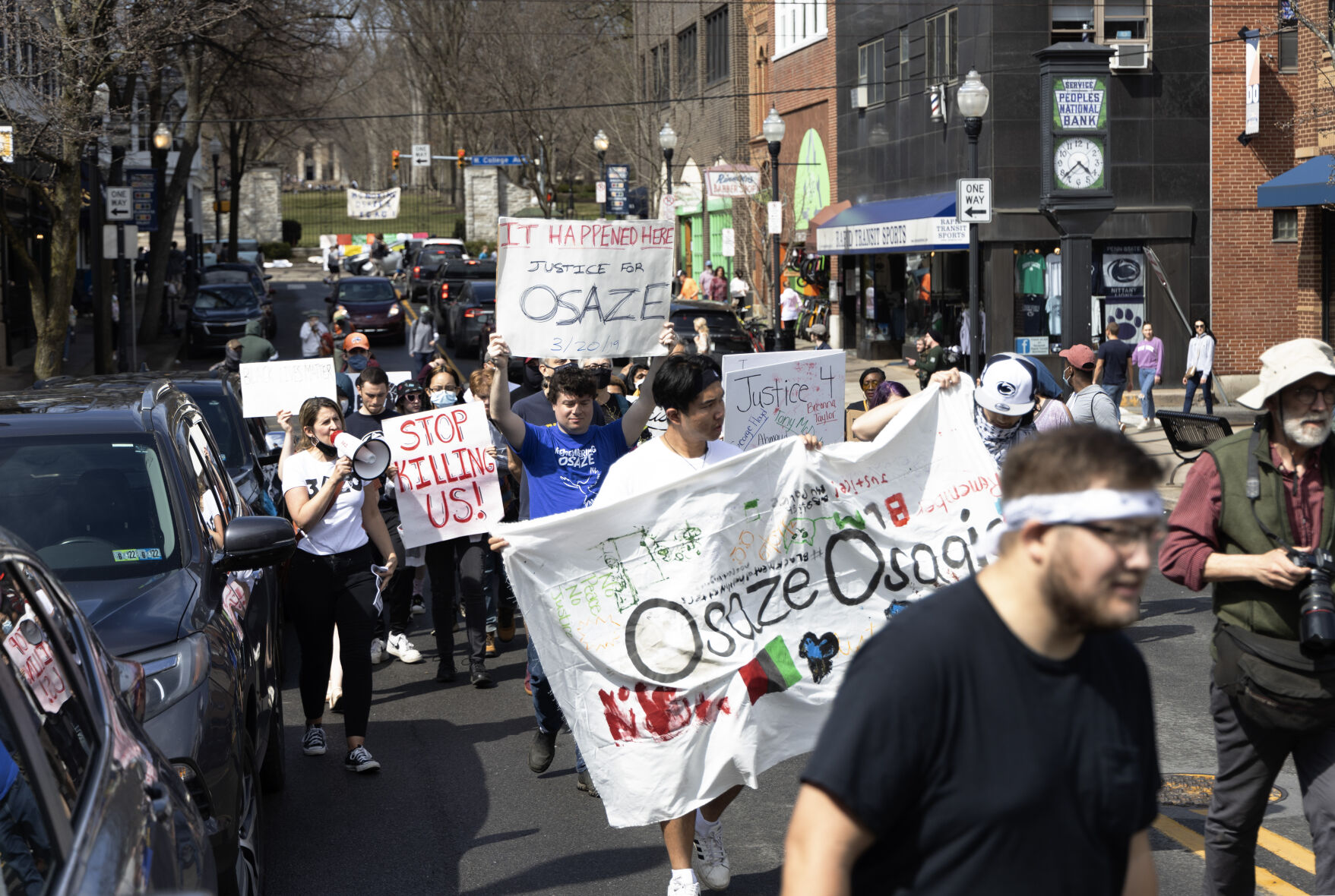 3/20 Coalition "Complacency Kills" rally